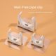 Punch-free water pipe snap fixing clamp PPR pipeline gas pipeline gas pipe clamp U-type pipe clamp nail-free wall