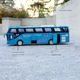 Alloy double-decker bus model simulation tourist bus children's toy car door bus bus