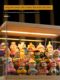 Blind box storage display rack with light dustproof doll display cabinet suitable for Pop Mart storage box figure display box
