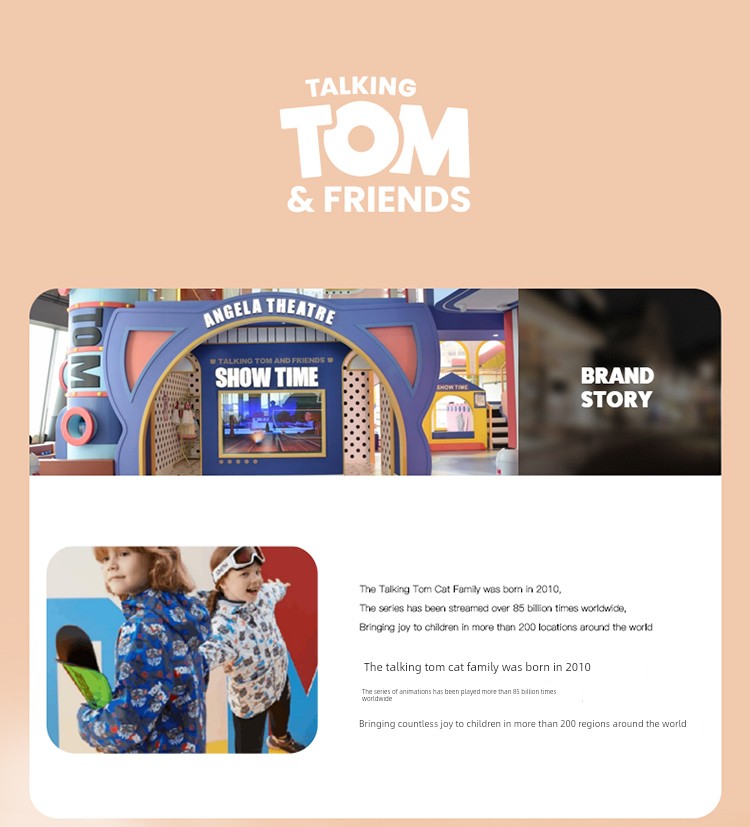 Tom Cat Children's Shoes Autumn New Model for Older Children, Breathable Mesh Hiking Shoes for Boys and Girls, Non-Slip and Wear-Resistant Casual Shoes — 1