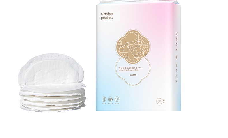 October Crystalline Ultra-Thin Milk Leakage 30 Pieces Anti-Overflow Breast Pad — 19