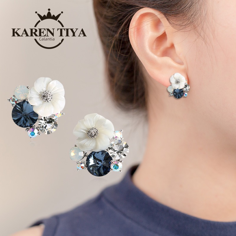 Internet celebrity female Minority Sense of design Ear Studs
