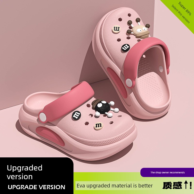 Step Eleven Children's Clog Shoes for Girls 2026 Summer New Thick-Soled Breathable Non-Smelly Non-Slip Parent-Child Sandals for Boys — 4