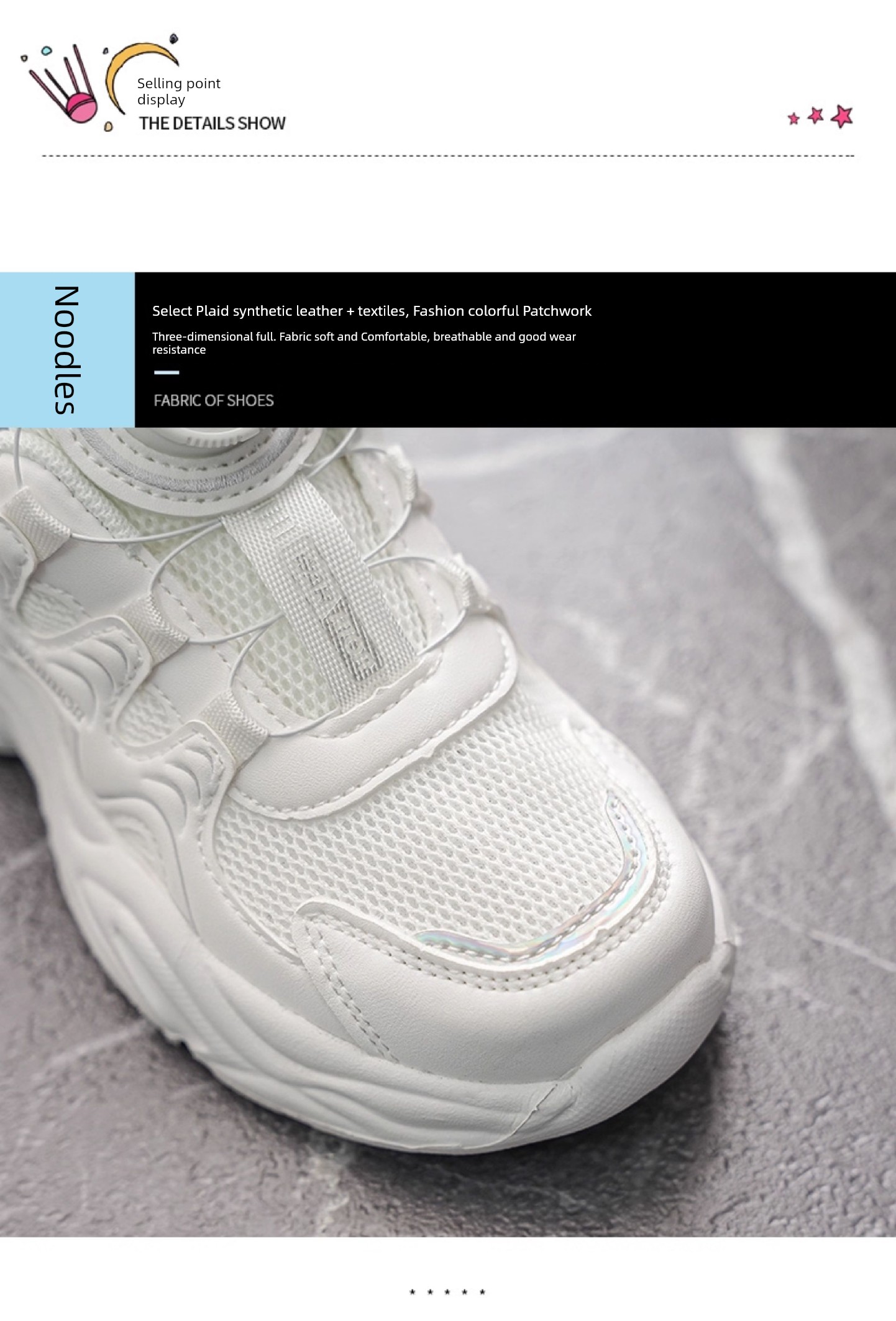 Warrior Kids Campus Rotating Buckle Breathable White Shoes — 29