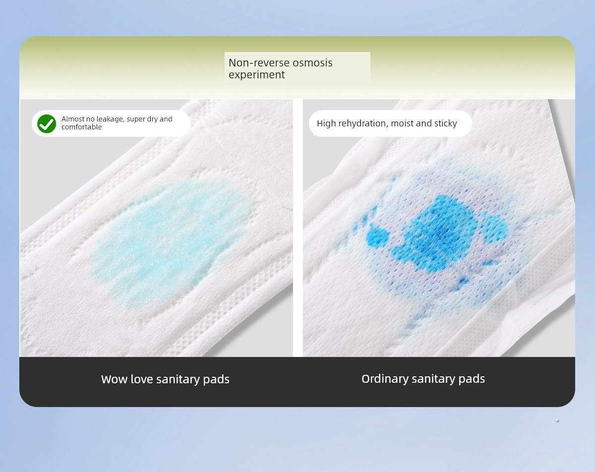Wowai Maternity Sanitary Pads, Maternity Sanitary Napkins, Pregnancy Pads, Leak-Proof Widened and Lengthened Nursing Pads — 9