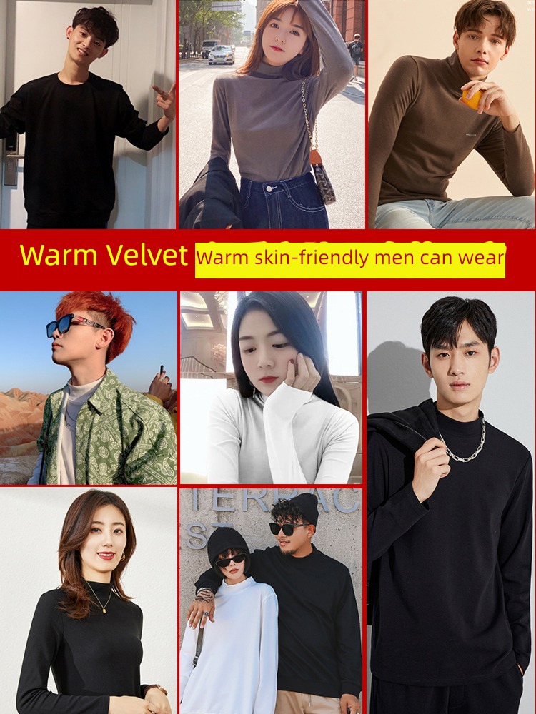 two-sided Derong keep warm Inner lap man Long sleeve Undershirt