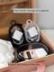 Transparent data cable storage bag travel and out digital charger cable management protection visual multi-purpose organizer bag