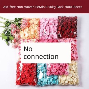 Rub Free Artificial Rose Proposal Props Indoor Fake Petals