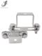 304 stainless steel thickened square fixed card riding card, pipe clamp, pipe bracket, water pipe clamp, drilled square tube card