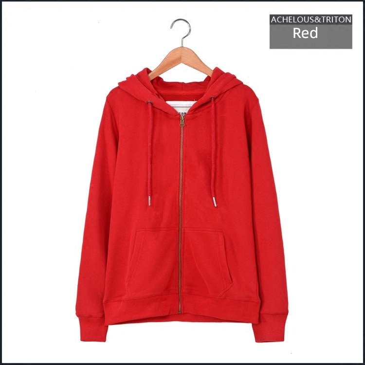 easy zipper Plush motion leisure time Cardigan Sweater