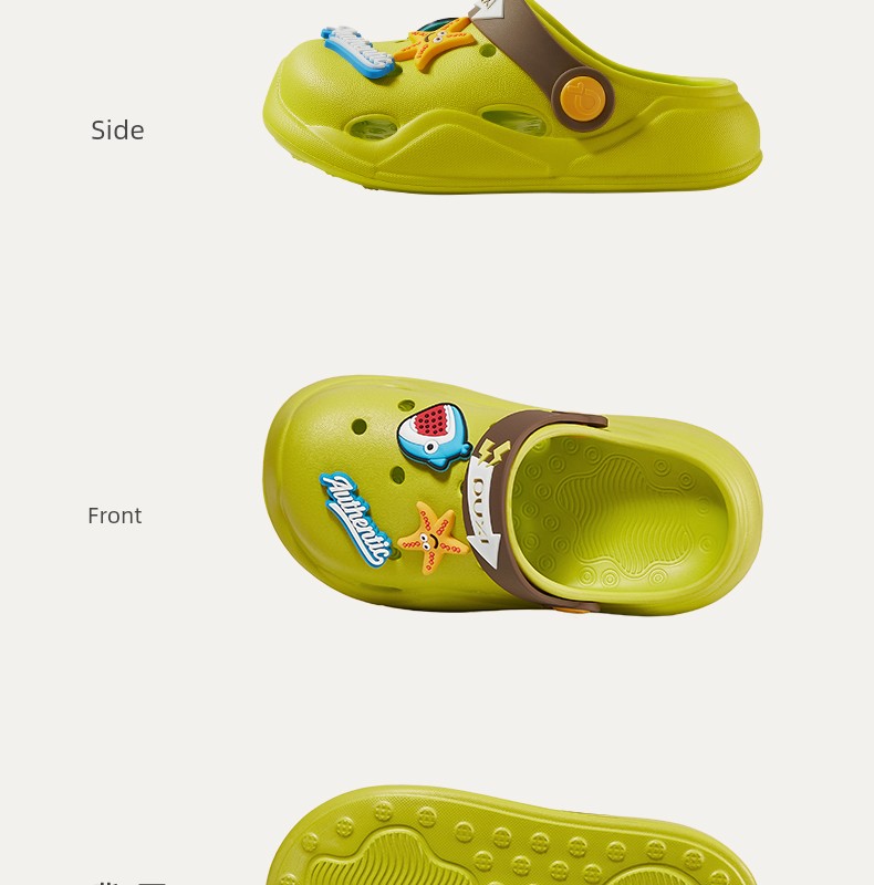 Puxi Finding Nemo Croc Shoes Children's Summer Cute Non-Slip Closed-Toe Slippers Boys Girls Beach Sandals — 23