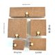 Jewelry Box Jewelry Ornament Storage Box Bracelet Box Bracelet Pendant Jade Necklace Ring Gift Packaging Box Gift Box