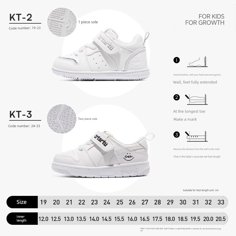 Fall Crtartu Boys and Girls Non Slip Baby Sneakers — 6