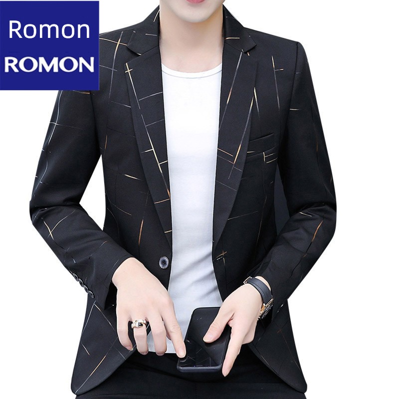 dandy Spring and Autumn leisure time Self-cultivation Blazer