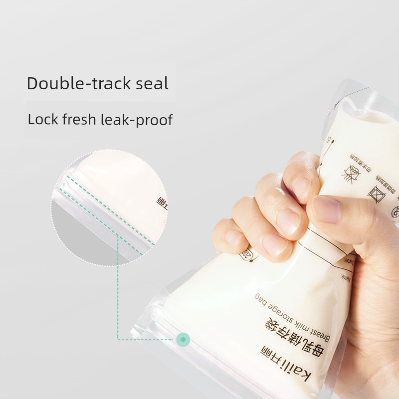 Kaili Breastmilk Storage Bags Disposable Breast Milk Freshness Protection Package Breast Milk Milk Storage Bag Frozen Storage Bag Small Capacity 200ml — 2