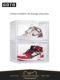 GOTO shoe box storage box transparent aj sneaker side display shoe wall folding shoe cabinet plastic shoe storage tool