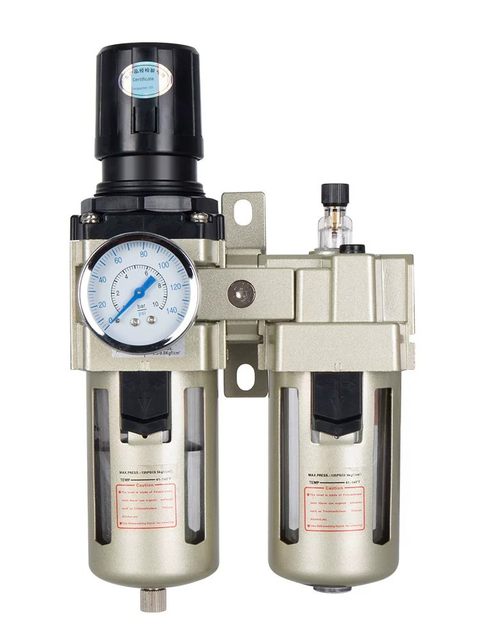 Oil and water separator compressed air filter air pump air source processor air compressor pressure reducing valve dry steam and water