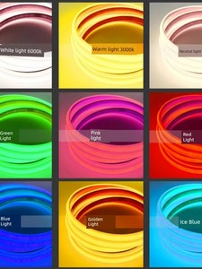 New Ultra-Bright Cob Light Strip Led High-Voltage 220V Home Living Room Self-Adhesive Ceiling Outdoor Engineering Outdoo