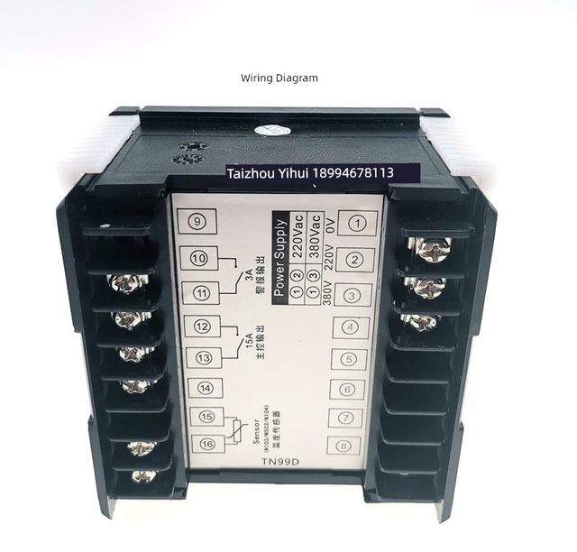 TN99 temperature controller 300-degree oven oven temperature controller Digital display temperature control switch with alarm and probe
