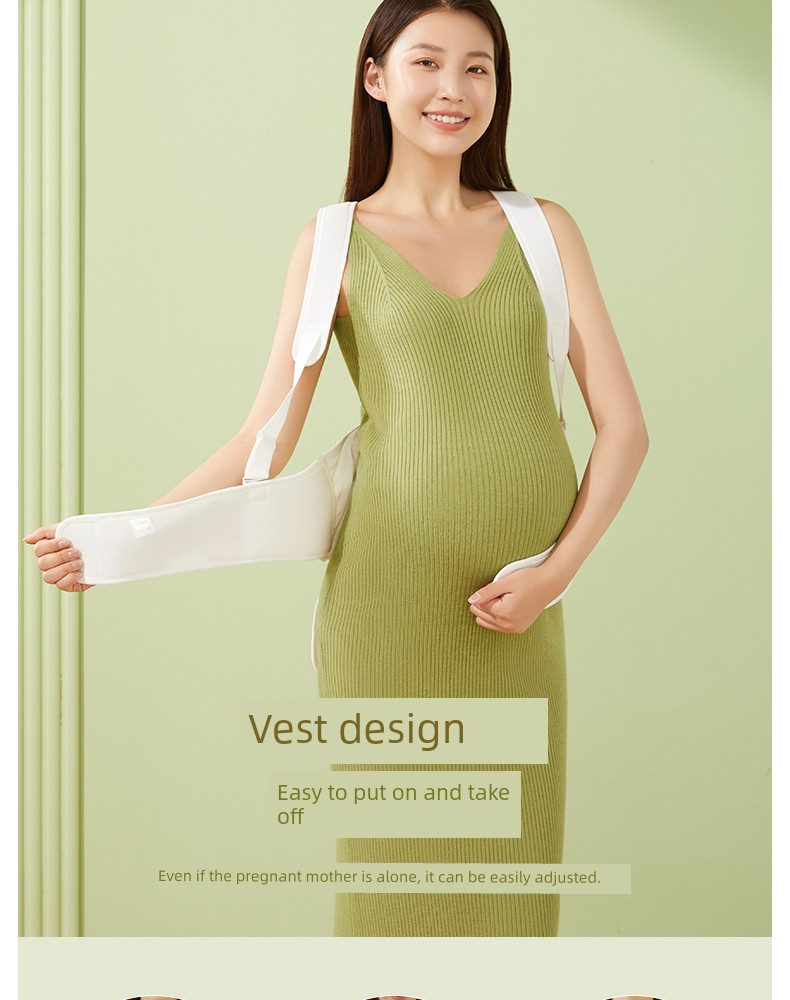 October Crystalline Late Pregnancy Multi-Functional Minimalist Abdominal Belt — 36