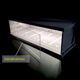 1/43 parking scene model, small storage box, alloy car model collection and photo display box