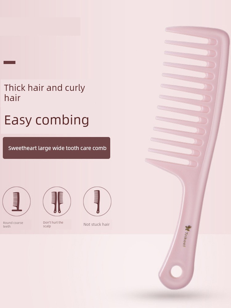 Large Internet Celebrity Ms. Long Hair Electrostatic Wide-Tooth Comb