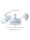 Exhaust pipe grouting slurry joint prestressed tee outlet bridge corrugated pipe exhaust ventilation vent hole