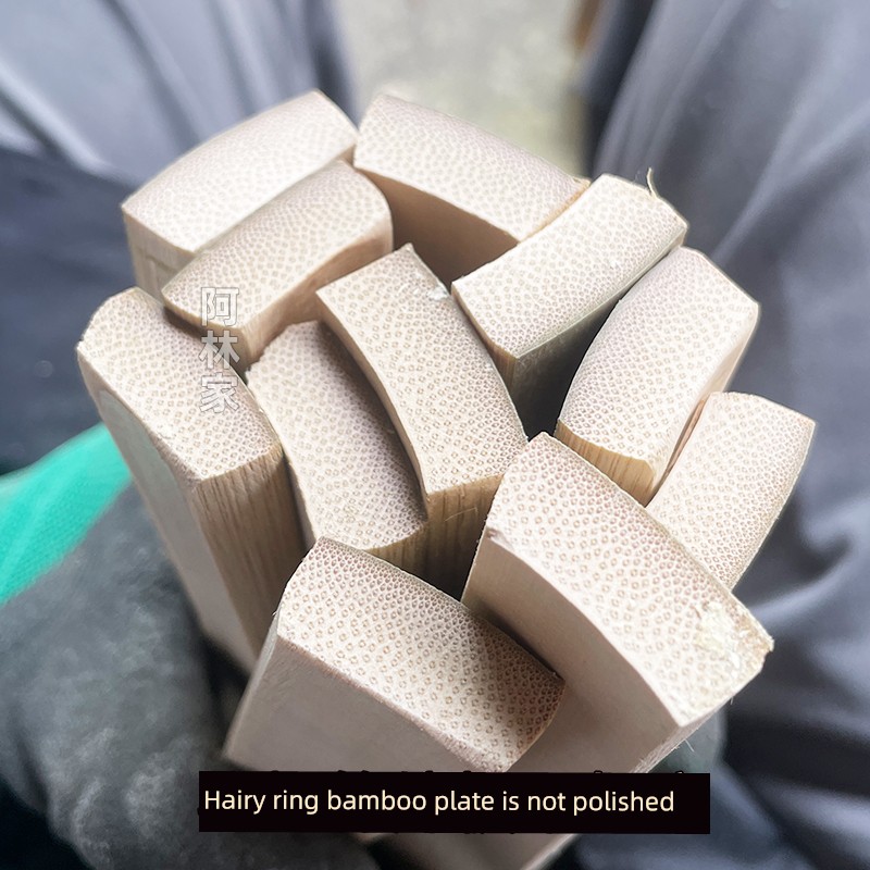 Fresh Bamboo Strip Bamboo Sheet Board Material Kite Bird Cage Bamboo Products Fence Handmade DIY Carving Bamboo Simple Ruler