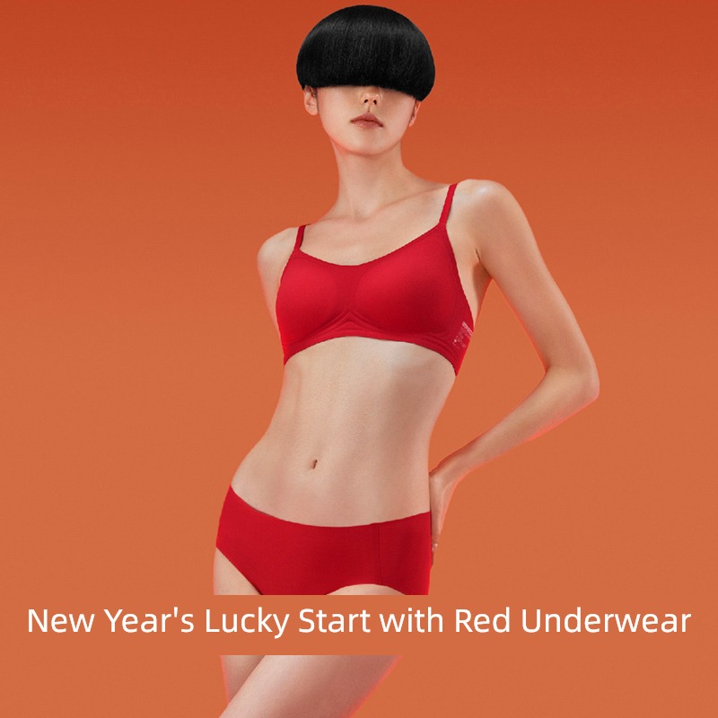 Jiaonei 501S soft brace Small chest Gather together marry Underwear