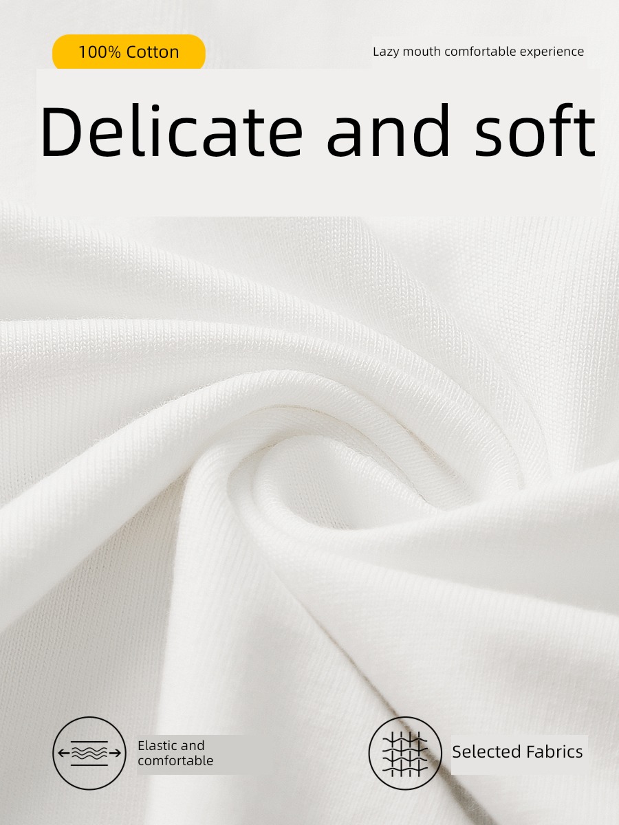 Pounds white Inner lap spring and autumn easy ins Undershirt