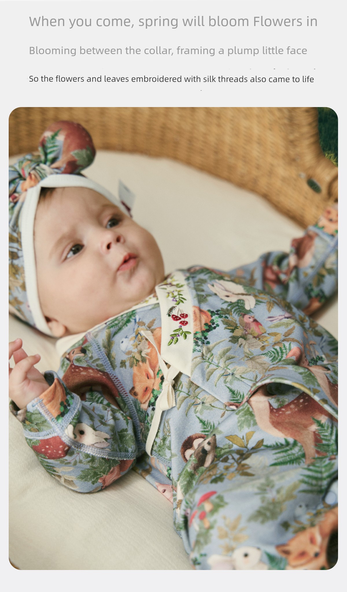 [Lin Shenshi Saw Lu] Aqpa AIPA Newborn Baby Clothes Jumpsuit Romper Pure Cotton Spring & Fall Baby Going out Clothes — 6