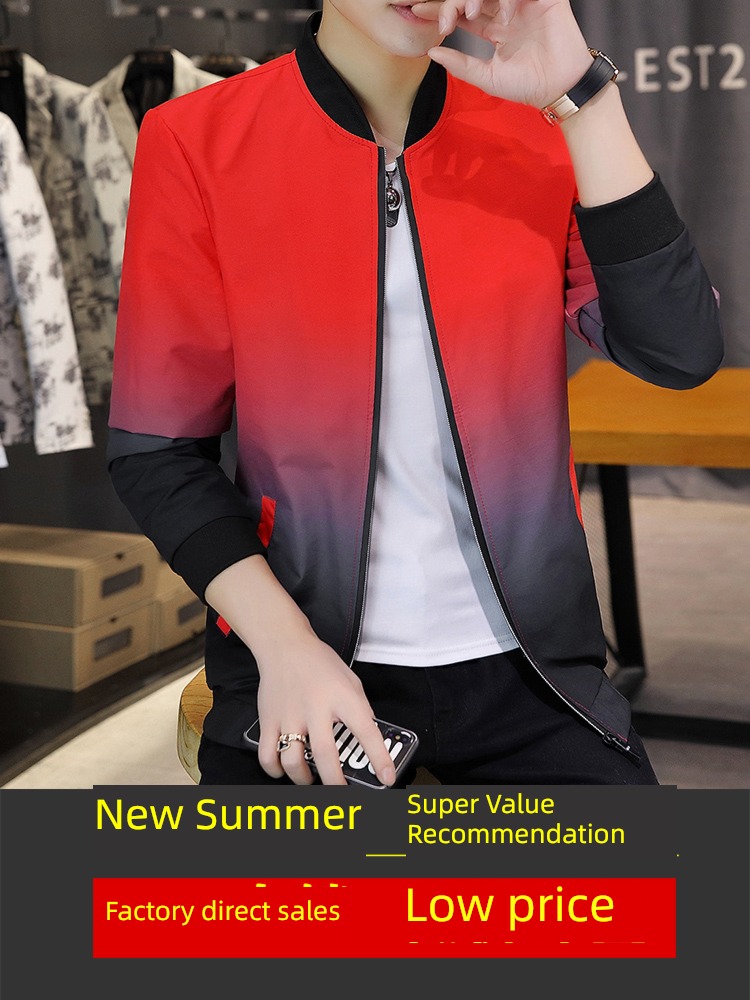 Spring and Autumn Self-cultivation student Put on your clothes man loose coat