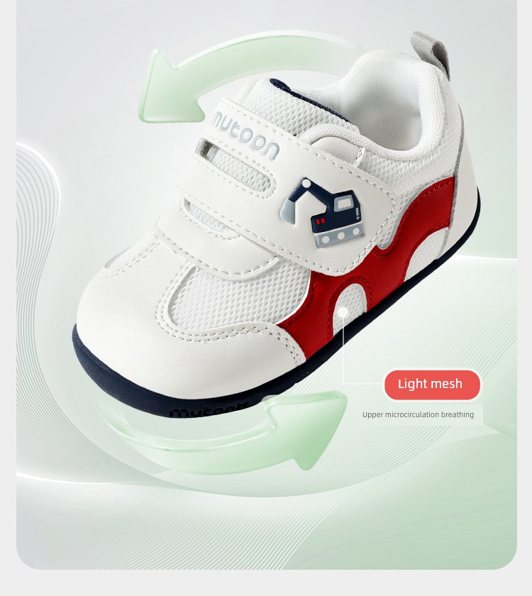Muttong Baby Thin-Soled Pre-Walking Shoes 2026 Spring and Autumn New Model for 6-18 Months Baby Girls and Boys Soft-Soled Walking Shoes — 15