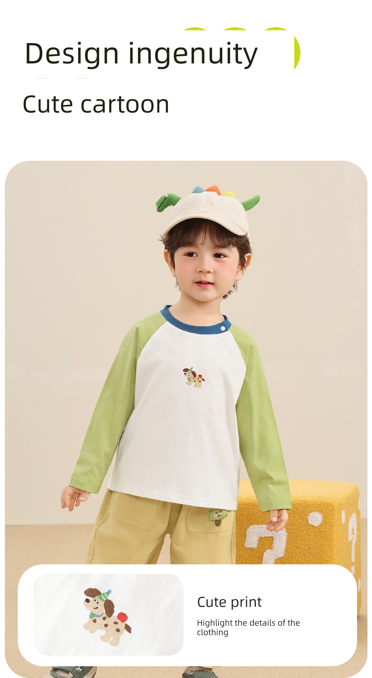 [Autumn T-Shirt Clearance] Boys' Long Sleeve Autumn Clothing, Girls' Baby Spring and Autumn Children's 2026 New Style Base Layer Top — 23