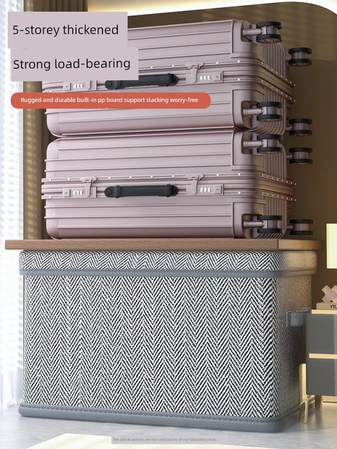 Clothing storage box with lid Household wardrobe Layered clothing toys finishing box Pants storage tool Storage box