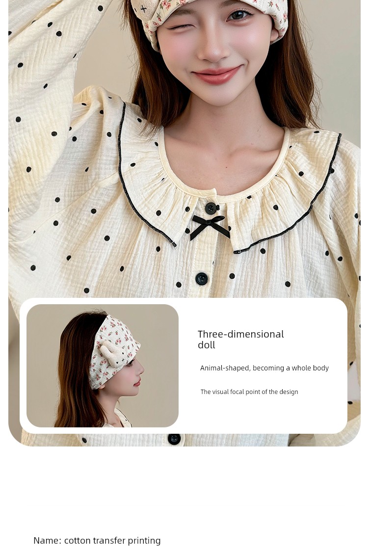 Jq Jingqi [Breathable] Summer Thin Cotton Maternity Hat Windproof and Warm Postpartum Headscarf Headband Maternity Hat — 14