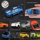 1 64 Color Perpe CCA car model Pagani Zong Ta Lamborghini sports car alloy small car mini toy car