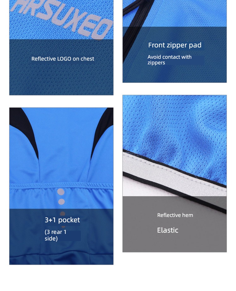 Quick drying summer Short sleeve Cycling ventilation Thin money Cycling wear