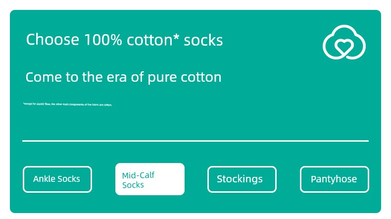 [3 Pairs] Purcotton Kids Pure Cotton Socks Boys and Girls Student Socks Thin Breathable Mesh Socks — 3