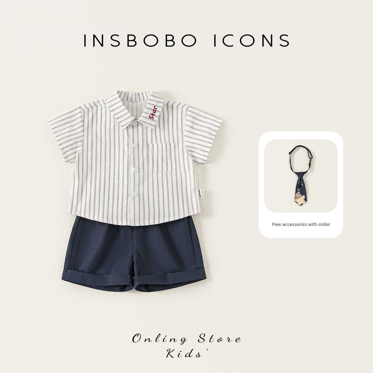 Boys' Autumn Outfit, One-Year-Old Baby Boy Formal Wear, 2026 New Style Little Gentleman Clothing, Infant Spring and Autumn Children's Clothing, Stylish — 3
