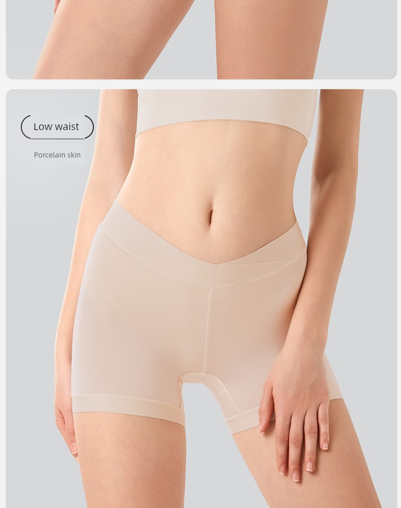 October Crystal Small Milk Leather Maternity Safety Pants, Anti-Exposure, Can Be Worn Outside, Loose-Fitting Leggings for Pregnancy, Thin Summer Style — 27