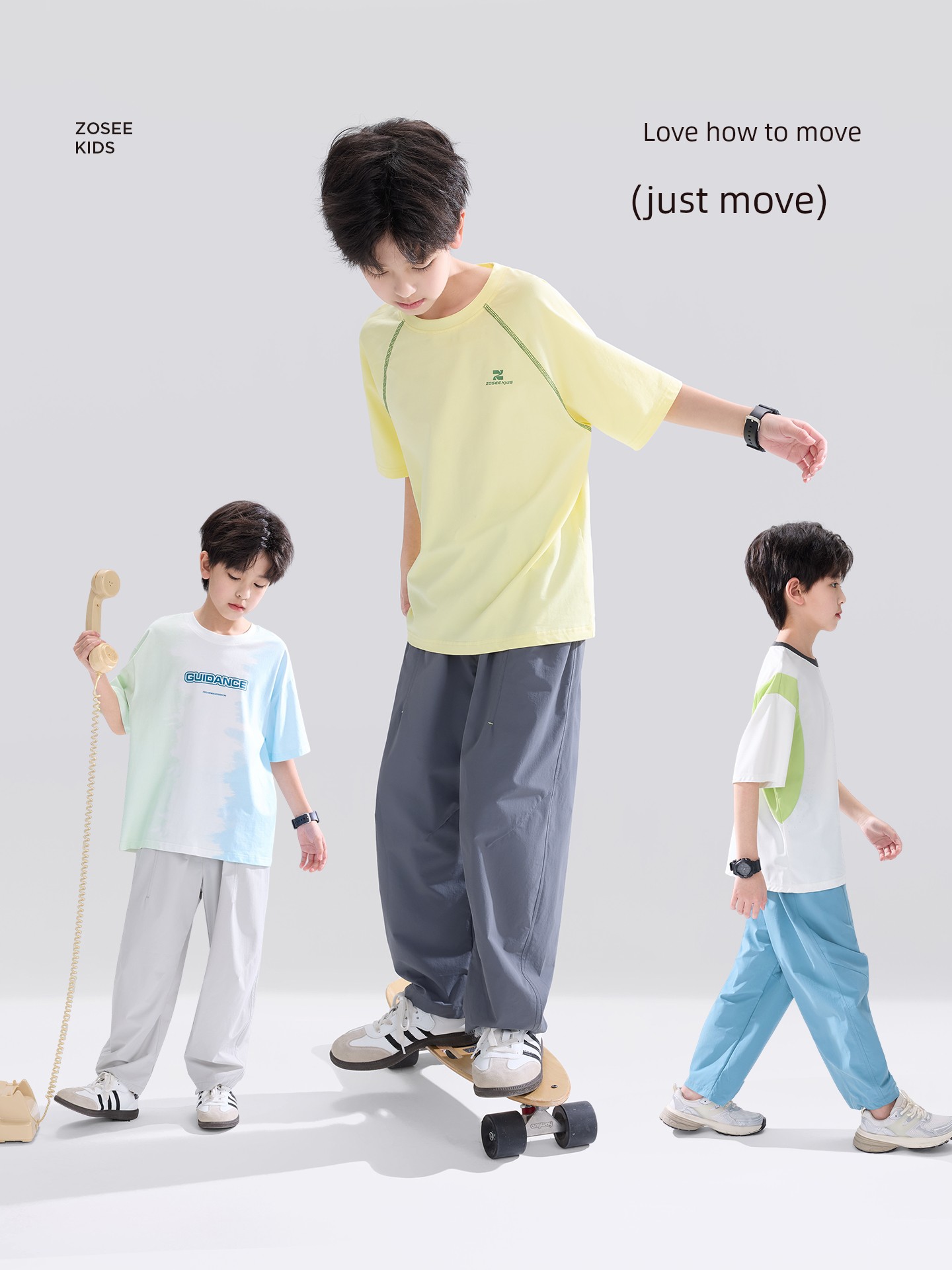 Zuoxi Children's Clothing Boys' Pants Summer Thin Style Kids' Cool Sun-Protection Mosquito-Repellent Pants 2026 New Model Big Kids Balloon Pants — 2