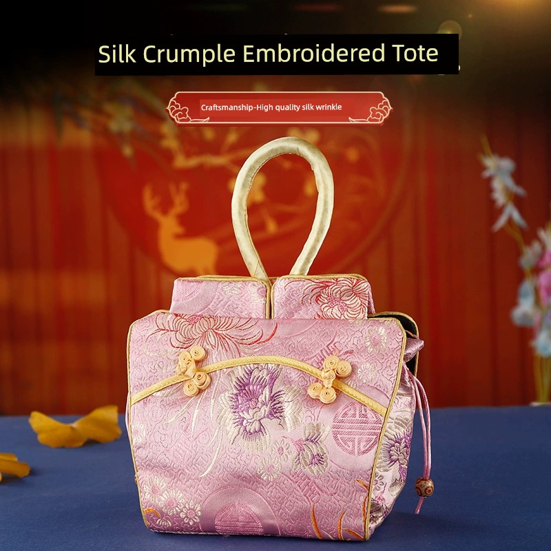 Chinese Style Special Handbag Small Gift Suzhou Yunjin