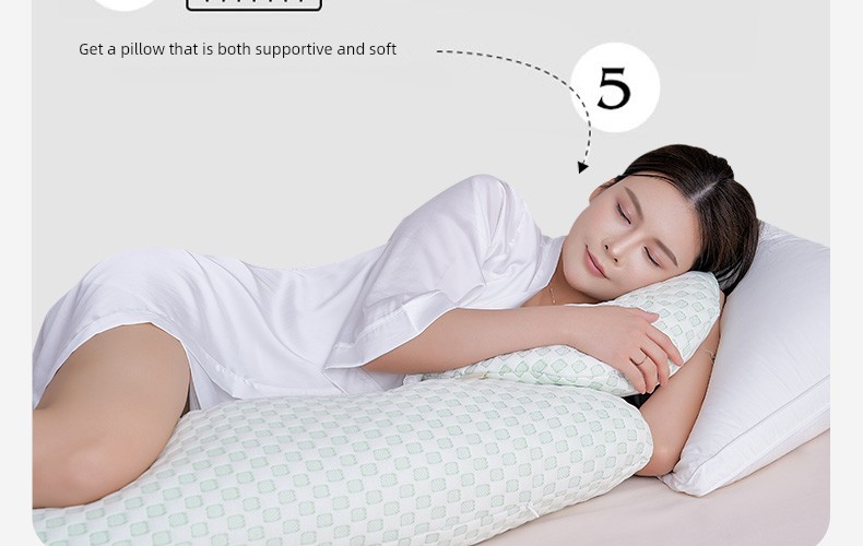 Mommytime Pregnancy Pillow Waist Support Pillow Belly Support Pregnant Women Sleeping Side Pillow Head Pillow U-Shaped Pregnant Women Supplies — 10