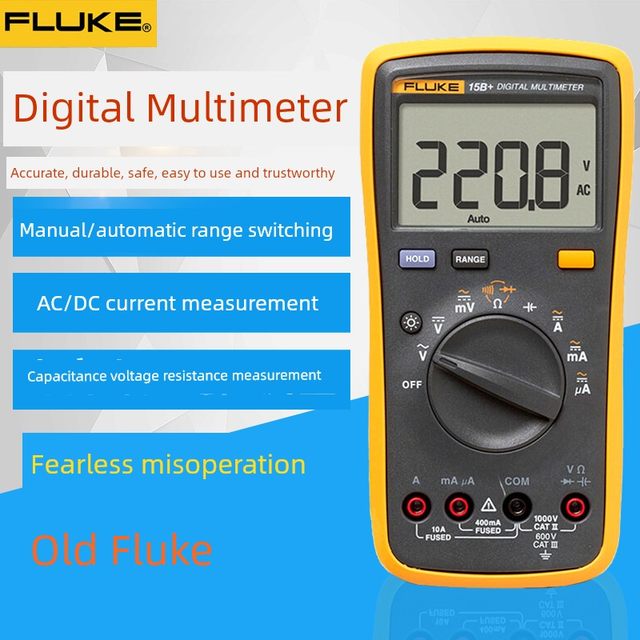 FLUKE Fluke F15B+F17B+F18B+digital digital display multimeter F101/F106/F107 multimeter