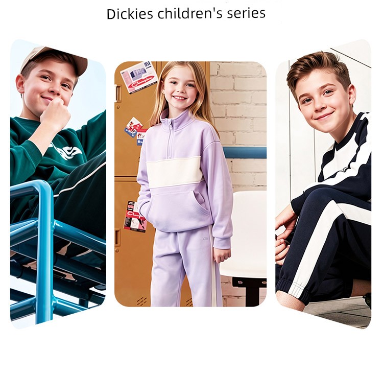 Dickies Kidsren's Sports Shoes for Boys and Girls, Lightweight, Breathable, Casual Swivel Buckle Kidsren's Shoes, Soft-Soled, Wear-Resistant Running Shoes — 8