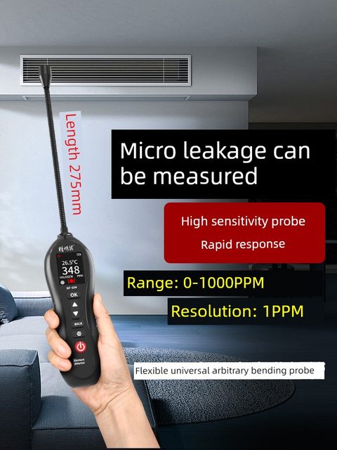 Smart rat air conditioner leak detection tool refrigerator refrigerant freon leak detector halogen leak detection fluoride dog nose detector