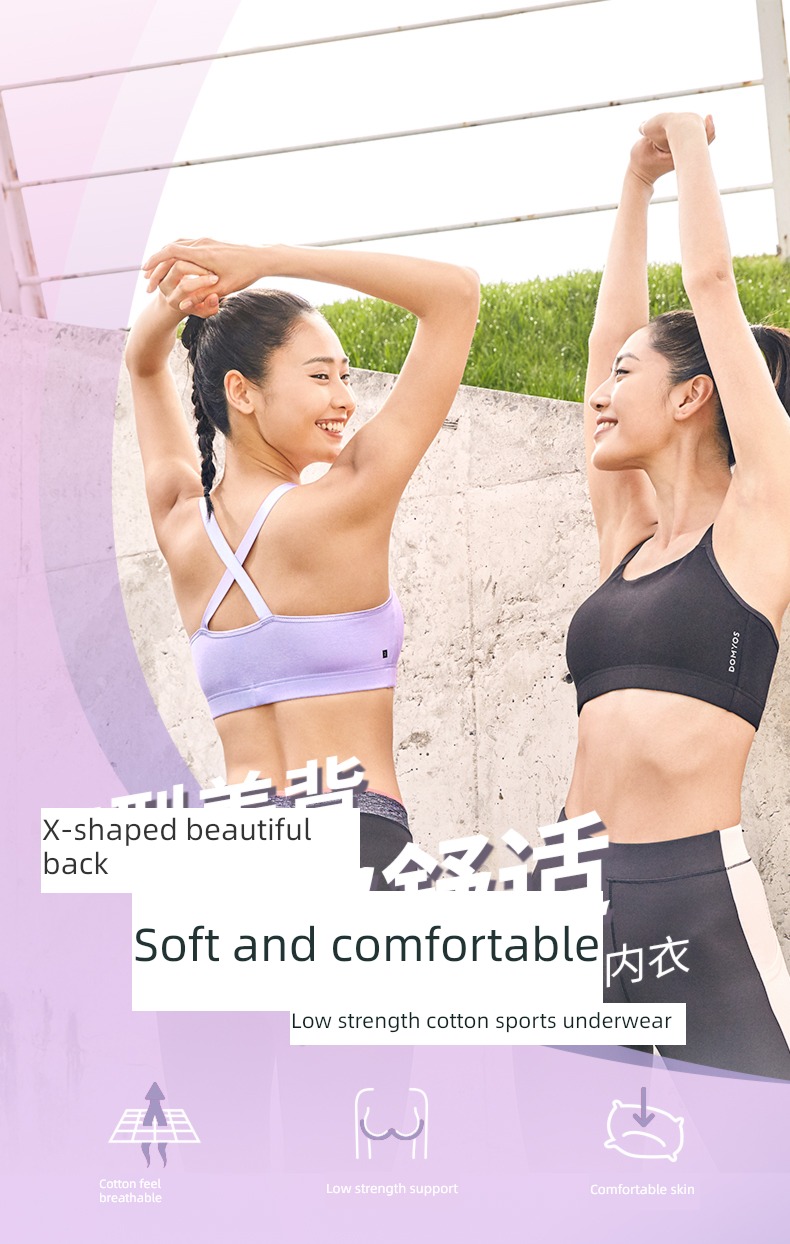 Decathlon  WSCU run Bodybuilding Bras motion Underwear