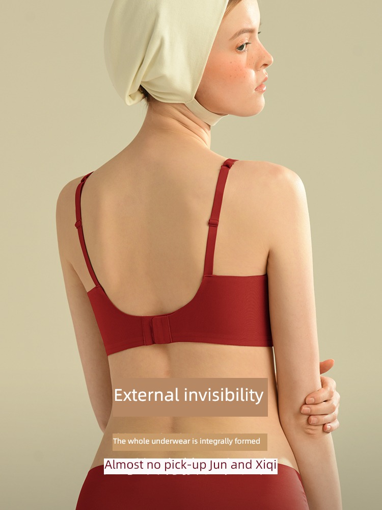 Simple muscle Good product Wireless  Collecting accessory milk Underwear set