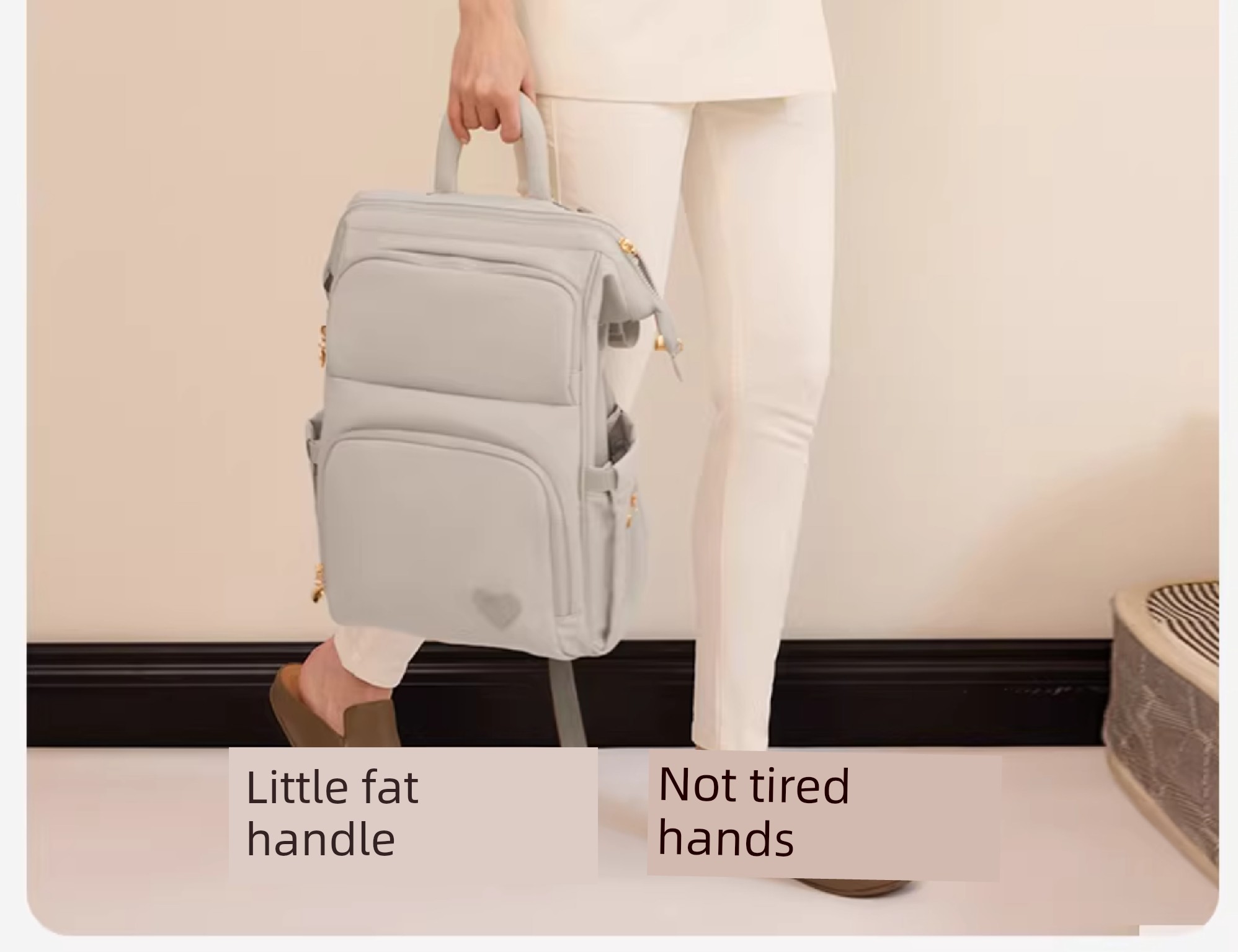 Loveloc Mommy Bag, Lightweight Large-Capacity Backpack for Mothers and Babies When Going Out, Multifunctional Backpack, New Model — 20